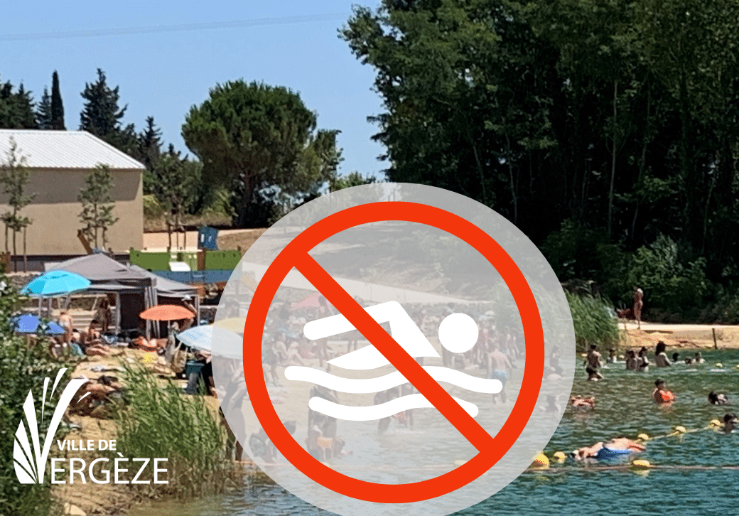 baignade interdite banniere