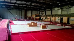 Salle spécialisée en  gymnastique